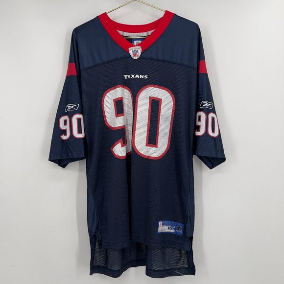 Reebok NFL Houston Texans #90 Mario Williams Jersey – Men’s XL Navy - Picture 1 of 11